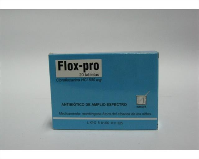 FLOX PRO 500MG X 20 TABLETAS