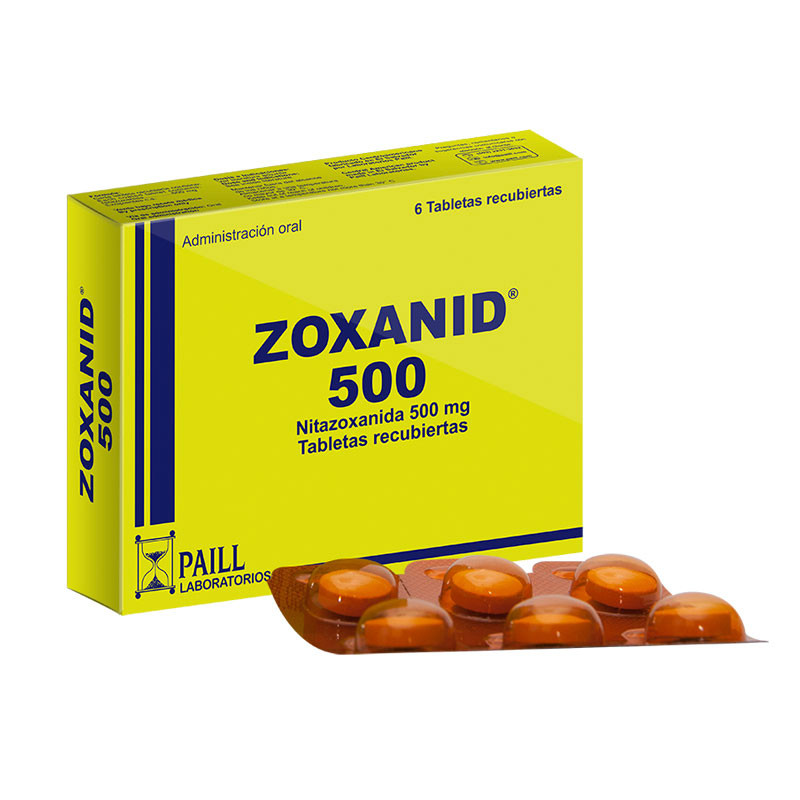 ZOXANID 500 MG X 6 GRAGEAS