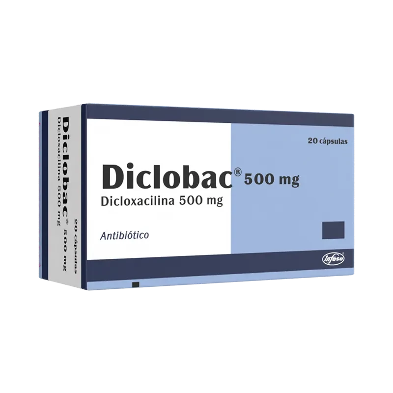 DICLOBAC 500MG CAPSULAS X 5 (1Blister)