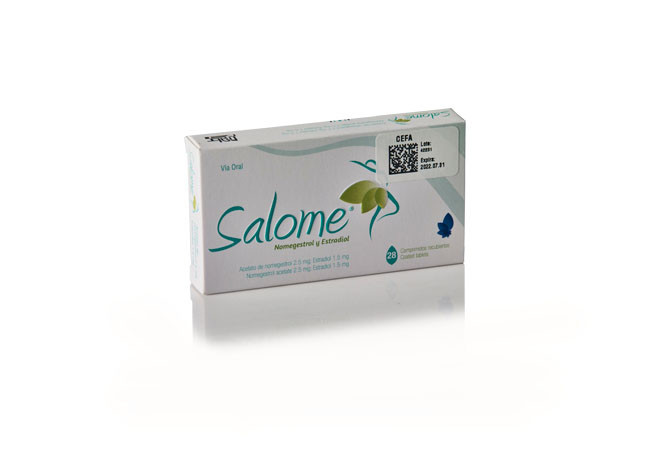 SALOME 2.5/1.5 MG X 28 COMPRIMIDOS