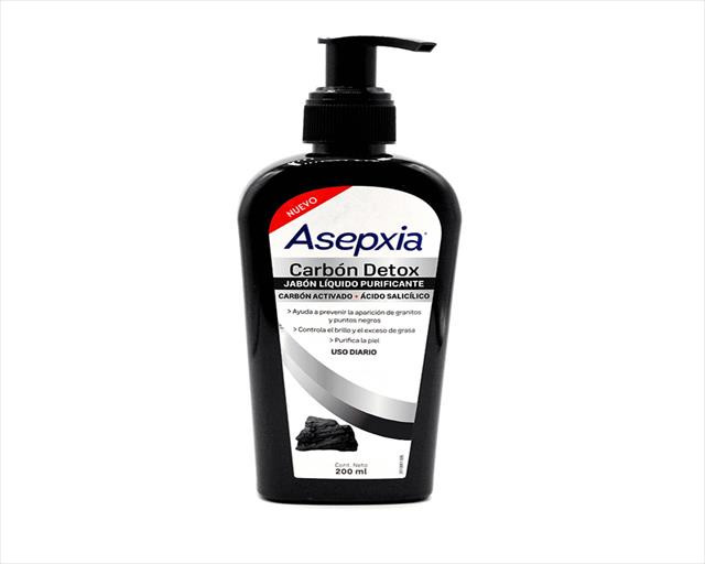 ASEPXIA CARBON JABON LIQUID X 200ML