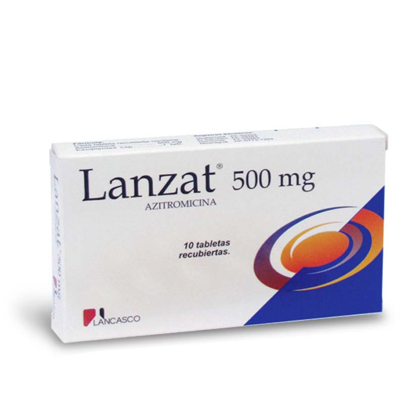 LANZAT TABLETAS 500 MG X 10