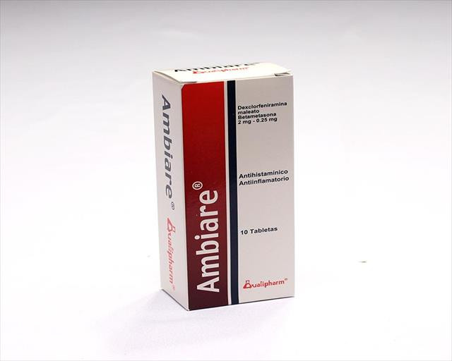 AMBIARE TABLETAS 2/0.25 MG X 10