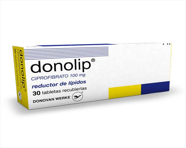 DONOLIP 100MG X 30 TABLETAS RECUBIERTAS