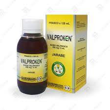 VALPROKEN 250 MG X 120 ML JARABE