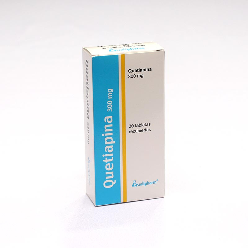 QUETIAPINA FUMARATO 300 MG X 30 TABLETAS