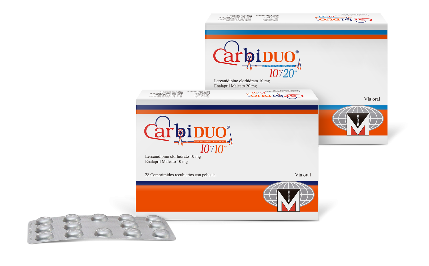 CARBIDUO COMPRIMIDOS 10MG/20MG X 28