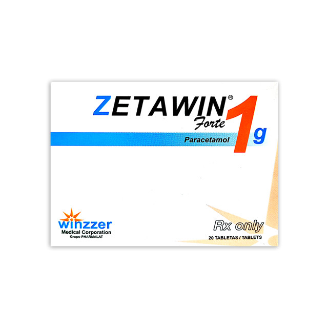 ZETAWIN FORTE TABLETAS 1G X 20