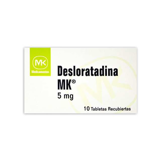 DESLORATADINA MK 5MG X 10 TABLETAS