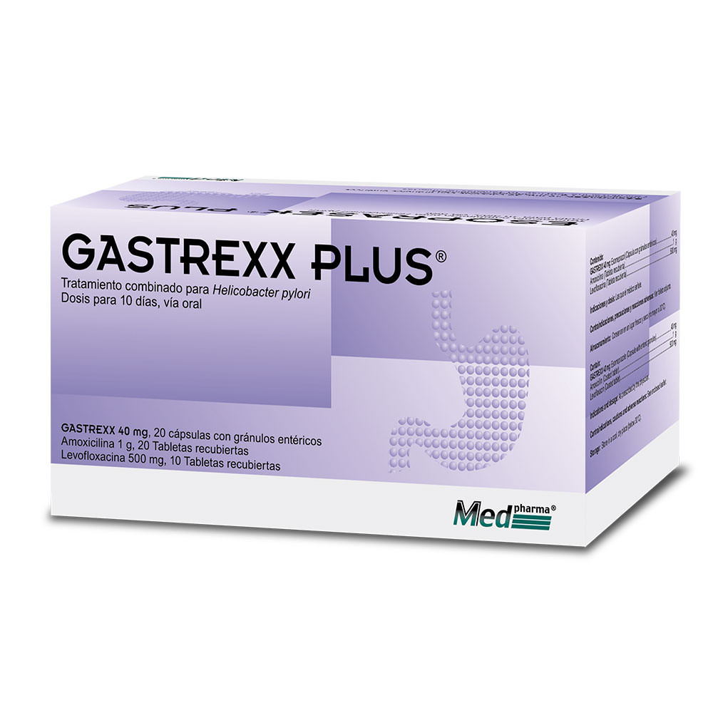 GASTREXX PLUS TABLETAS KIT x 10