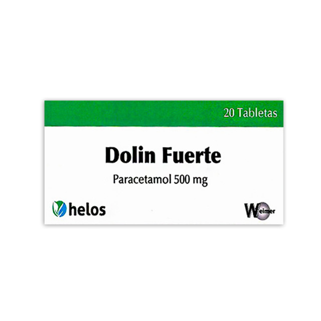 DOLIN FUERTE 500MG TABLETAS X 20