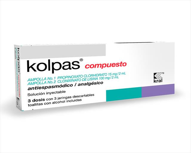 KOLPAS COMPOSITUM X 3 DOSIS INYECTADO