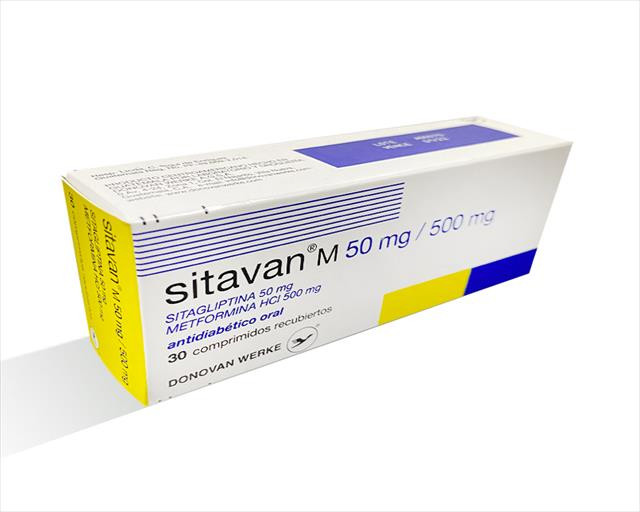 SITAVAN M 50/500MG TABLETAS X 30