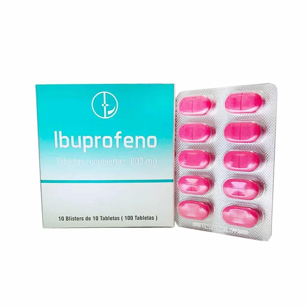 IBUPROFENO CAPLIN 800 MG X 100 TABLETAS