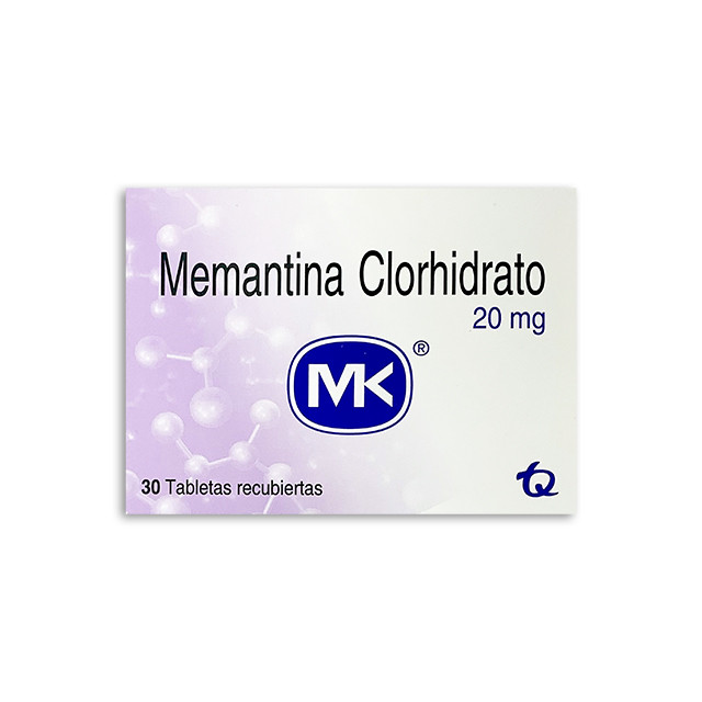 MEMANTINA MK 20MG X 30 TABLETAS