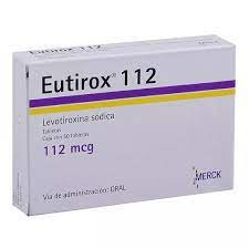 EUTIROX TABLETAS 112MCG X 50