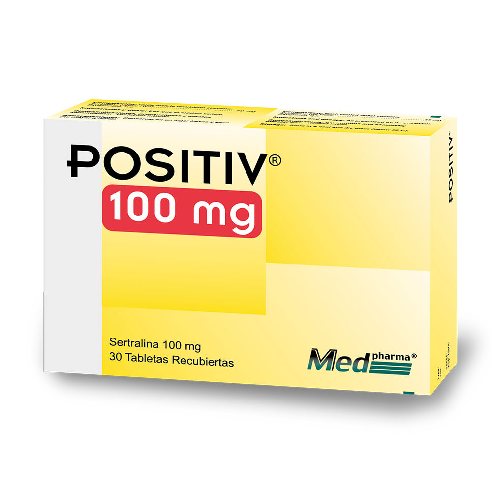 POSITIV TABLETAS 100MG X 30