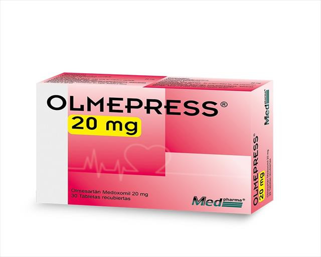 OLMEPRESS TABLETAS 20MG X 30