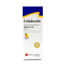 CEFADROXILO CAPLIN 250 MG X 60 ML SUSPENSION