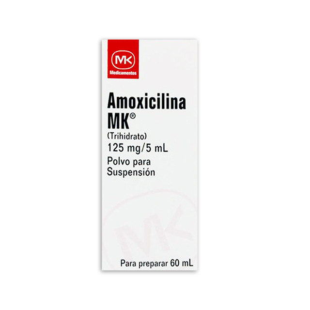 AMOXICILINA MK SUSPENSION 125MG X 60ML