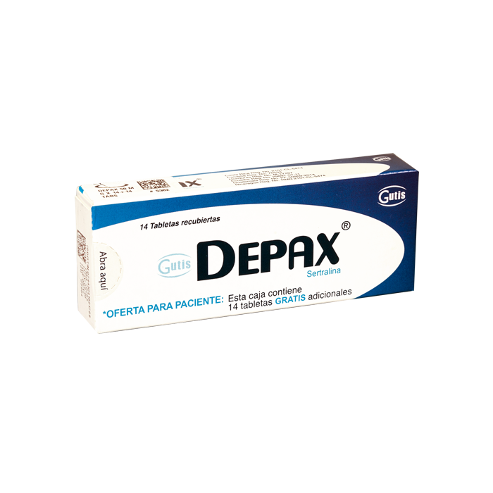 DEPAX TABLETAS 50MG X 14+14