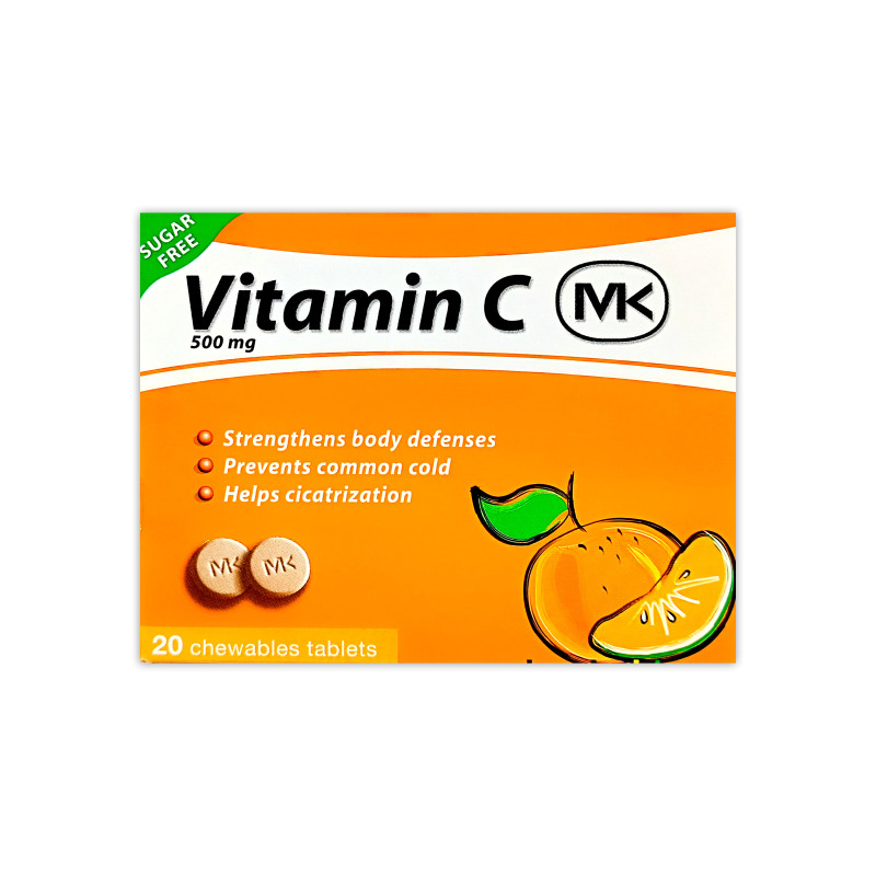 VITAMINA C MK TABLETAS 500MG X 20