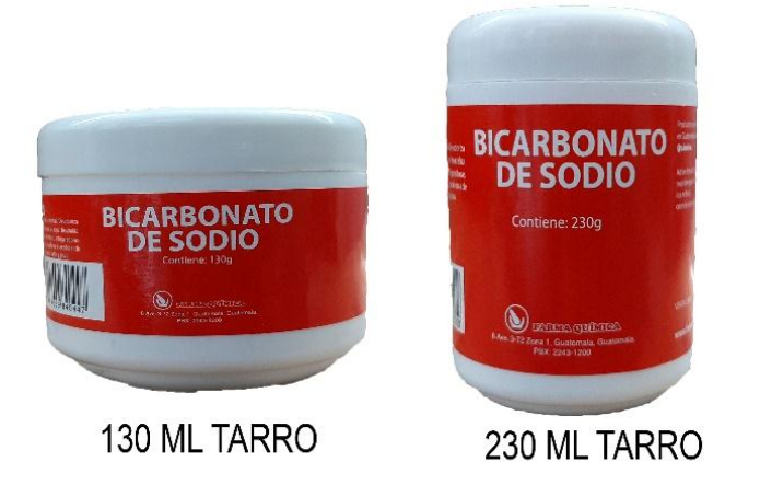 BICARBONATO DE SODIO USP X 230 G TARRO