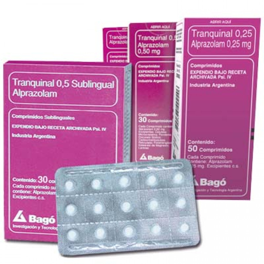 CTRL TRANQUINAL 0.50MG X 30 COMPRIMIDOS SUBLINGUAL