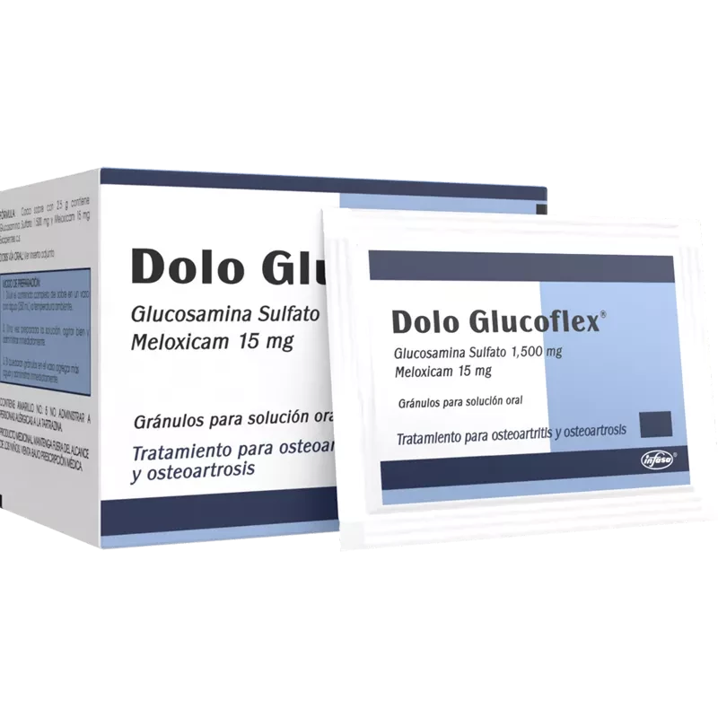 DOLO GLUCOFLEX 1500/15 MG X 15 SOBRES