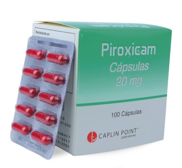 PIROXICAM CAPLIN 20 MG X 100 TABLETAS