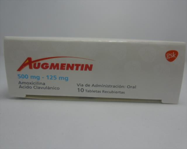 AUGMENTIN 625MG X 10 TABLETAS