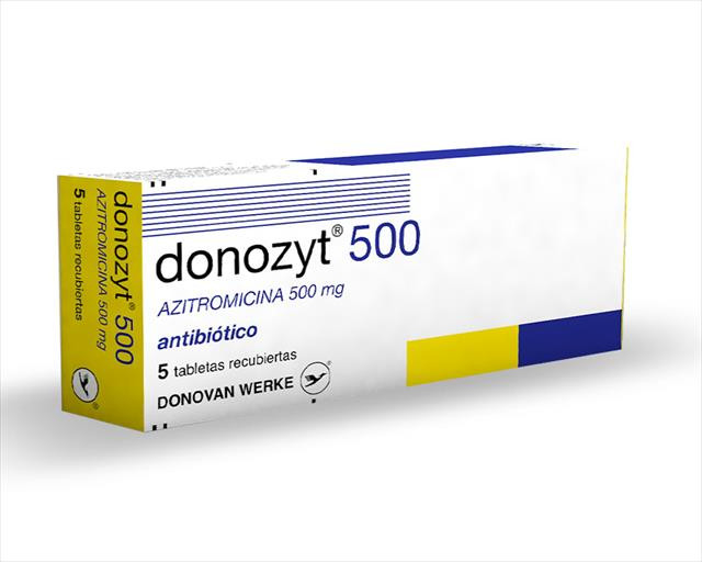 DONOZYT 500MG X 5 TABLETAS