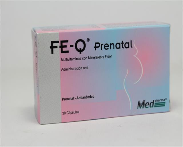 FE-Q PRENATAL CAPSULAS X 30