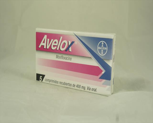 AVELOX 400MG X 5 COMPRIMIDOS