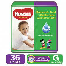 HUGGIES NAT CARE MEGA G X 36