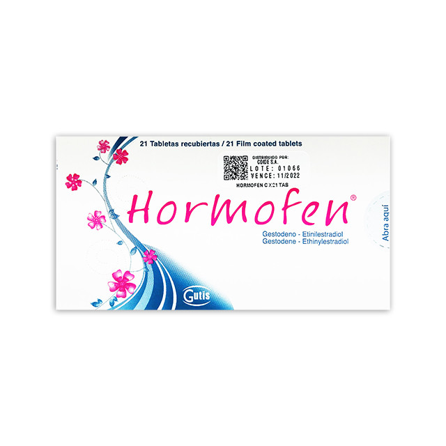 HORMOFEN TABLETAS 0.075MG/20MCG X 21