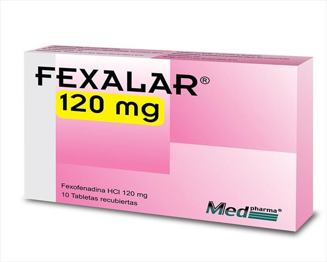 FEXALAR TABLETAS 120MG X 10