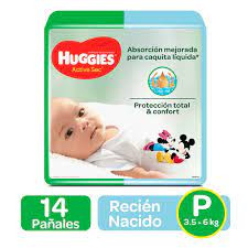 HUGGIES ACTIVE SEC REG P X 14