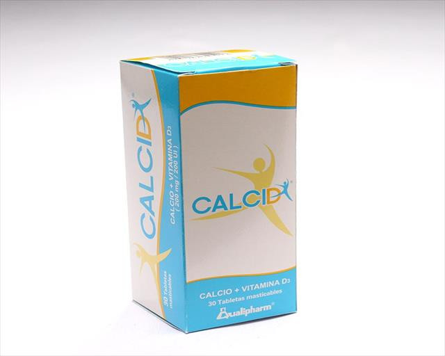 CALCID TABLETAS MASTICABLES X 30