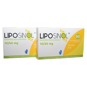 LIPOSINOL 10/40 MG X 30 COMPRIMIDOS