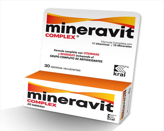 MINERAVIT COMPLEX X 30 TABLETAS