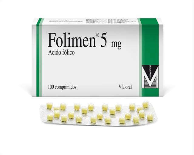 FOLIMEN COMPRIMIDOS 5MG X 100