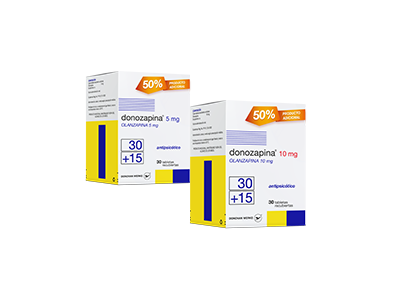 DONOZAPINA 10MG X 30+15 TABLETAS RECUBIERTAS