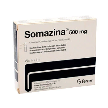 SOMAZINA 500 MG X 5 INYECTABLES