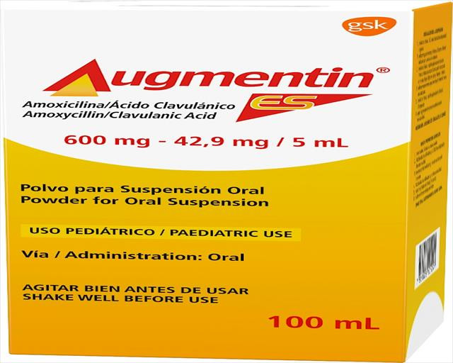 AUGMENTIN ES 600MG X 100 ML