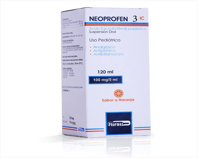 NEOPROFEN JARABE 100MG/5ML X 120ML