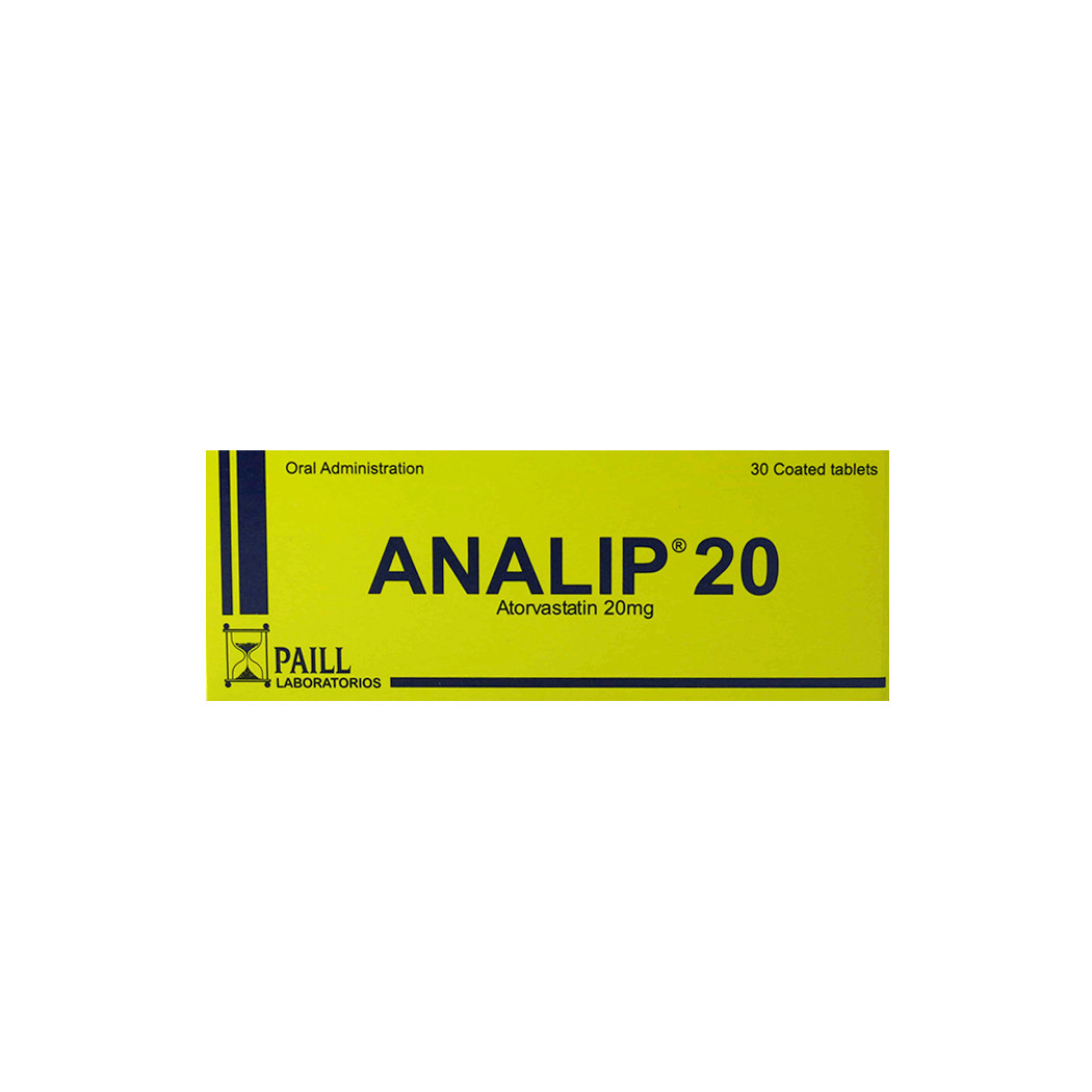 ANALIP 20 MG X 30 TABLETAS