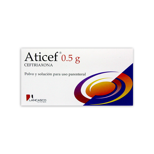 ATICEF AMPOLLA 500MG X 1