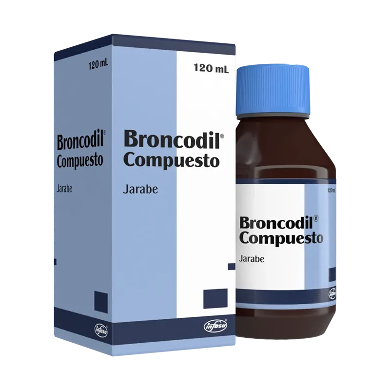 BRONCODIL COMPUESTO 150/5/2.5MG JARABE X 120ML