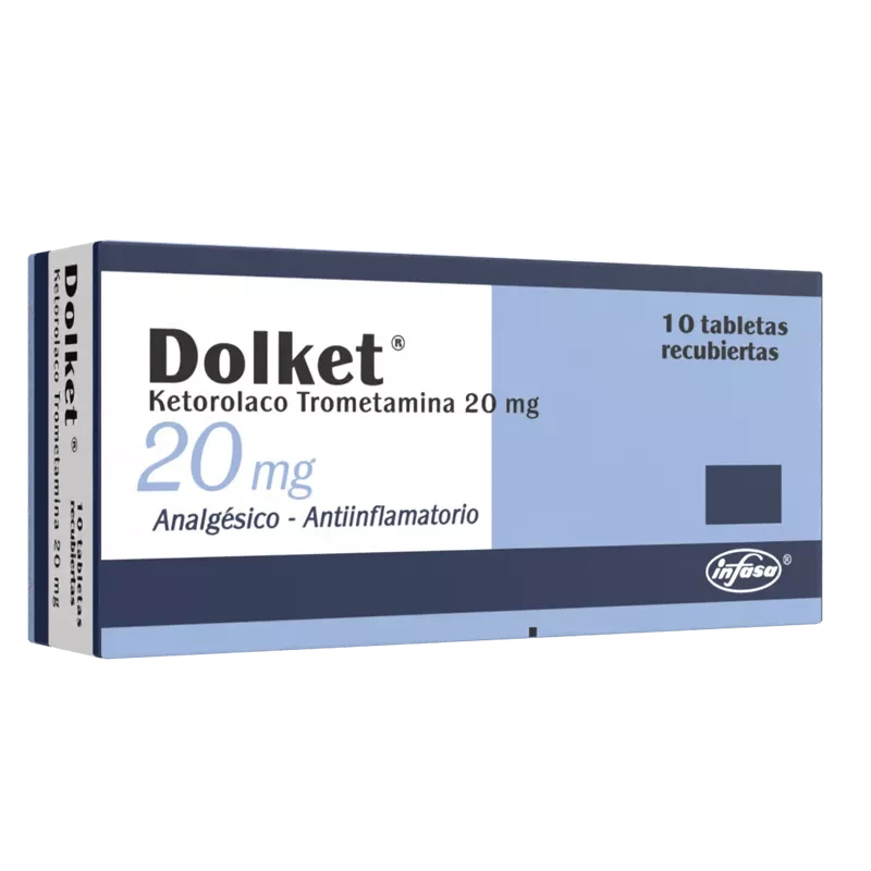 DOLKET 20 MG X 10 COMPRIMIDOS SUBLINGUAL